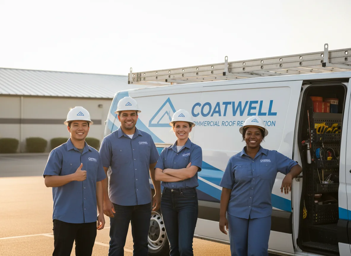 Commercial roof coating company in Alpha, MN